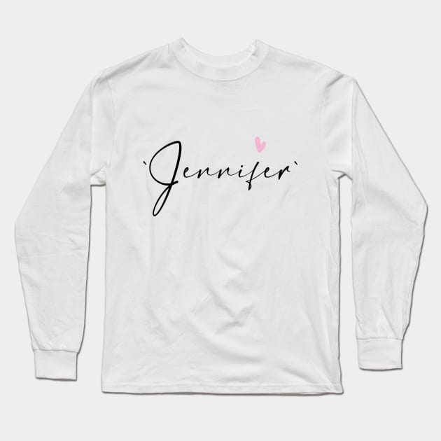 Jennifer Long Sleeve T-Shirt by Svetlana Pelin